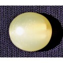 Yellowish Green 62.5 CT Agate Oval Cut Gemstone  0013