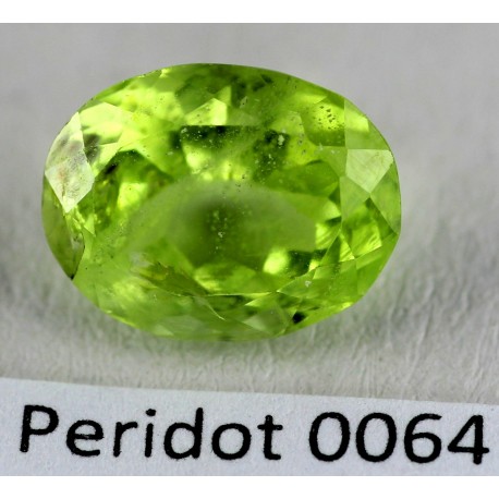 3.5 CT Green Peridot Gemstone Afghanistan 0064