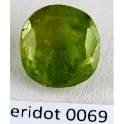 3.0 CT Green Peridot Gemstone Afghanistan 0069