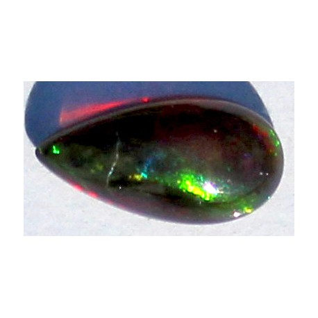 100% Natural Black Opal 1.0 CT Gemstone Ethiopia 0056