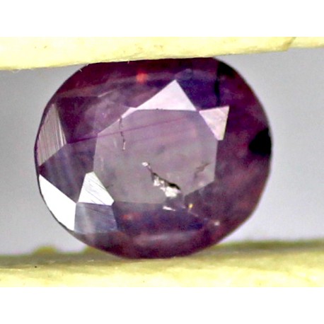 Ruby 0.5 CT Oval Red Gemstone Kashmir 0061 