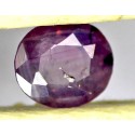 Ruby 1.25 CT Oval Red Gemstone Kashmir 0061