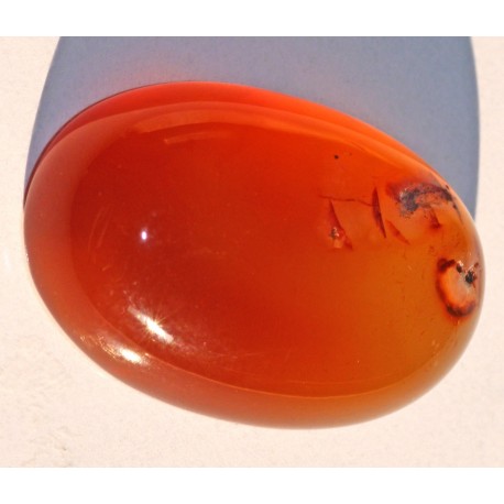 41 CT Orange Agate Gemstone Afghanistan