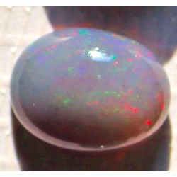 100% Natural Black Opal 3.5 CT Gemstone Ethiopia 0226