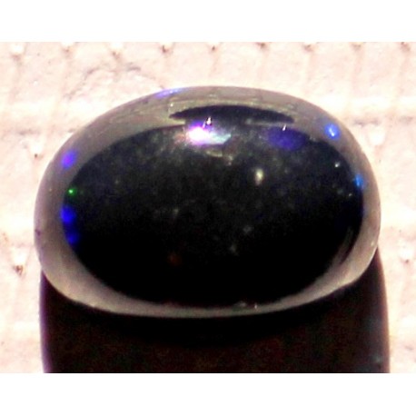 2 Carat 100% Natural Black Opal Gemstone Ethiopia Ref: Product No 337