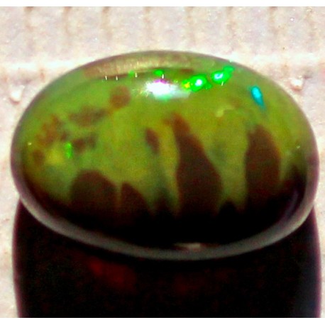 2 Carat 100% Natural Black Opal Gemstone Ethiopia Ref: Product No 344