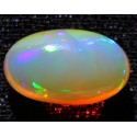 5.5 Carat 100% Natural White Opal Gemstone Ethiopia Ref: Product No 157