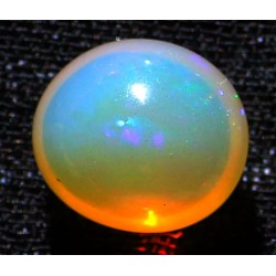 6 Carat 100% Natural White Opal Gemstone Ethiopia Ref: Product No 176