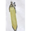 Onyx Pendant 19 CT Green Gemstone Afghanistan 0038