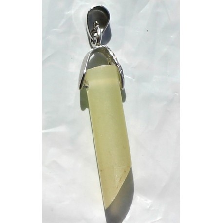 Onyx Pendant 27 CT Green Gemstone Afghanistan 050