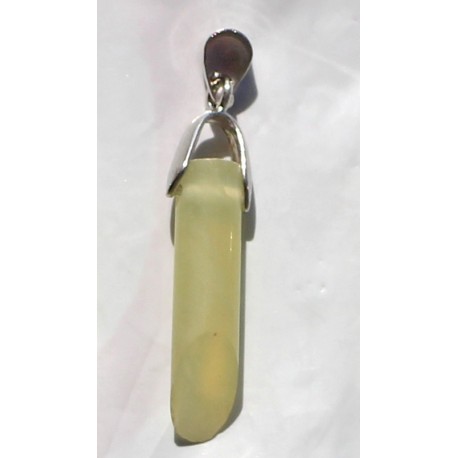 Onyx Pendant 13 CT Green Gemstone Afghanistan 0042