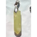 Onyx Pendant 18 CT Green Gemstone Afghanistan 054