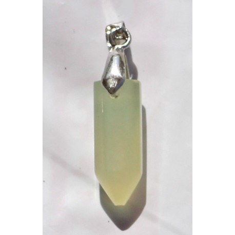 Onyx Pendant 18 CT Green Gemstone Afghanistan 074