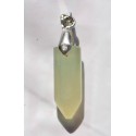 Onyx Pendant 18 CT Green Gemstone Afghanistan 074