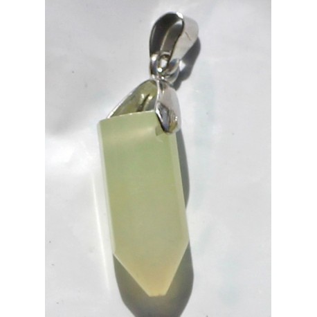 Onyx Pendant 18 CT Green Gemstone Afghanistan 077