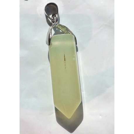 Onyx Pendant 29 CT Green Gemstone Afghanistan 099