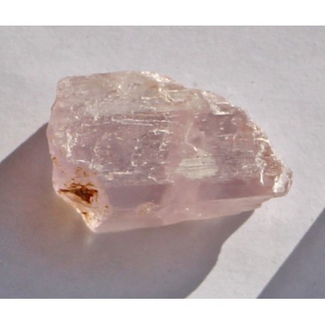 56 CT PINK KUNZITE ROUGH  GEMSTONE AFGHANISTAN 0015